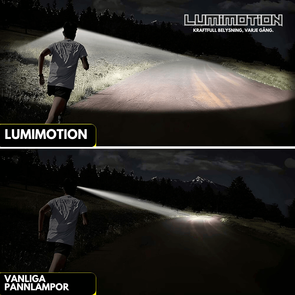 LumiMotion – Die Stirnlampe für alle Herausforderungen!